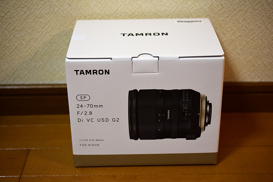 Tamronのsp 24 70mm F 2 8 Di Vc Usd G2開封 ピコの日記